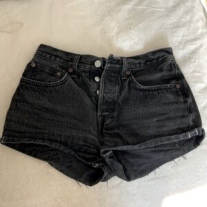 Levis 501 Button Fly Shorts